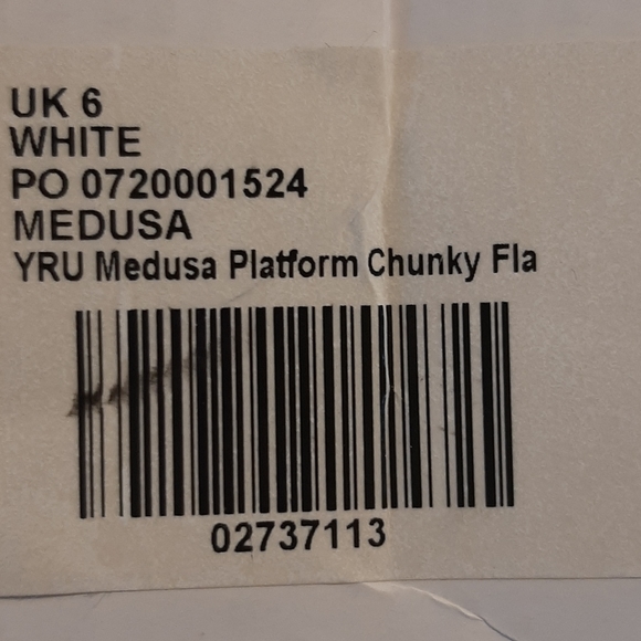 Y.R.U Medusa chunky platform lace ups - Picture 8 of 8